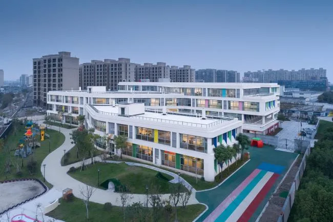 BIM建筑|YY梯田黉舍：宁波艾迪国际幼儿园