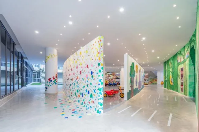 BIM建筑|YY梯田黉舍：宁波艾迪国际幼儿园