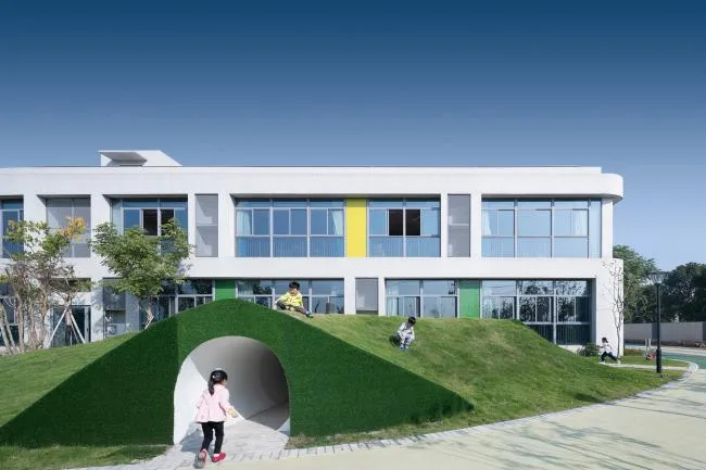 BIM建筑|YY梯田黉舍：宁波艾迪国际幼儿园