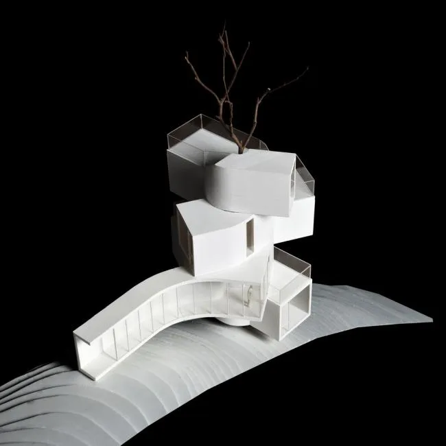 BIM建筑|天然渗入，享受奇特的***体验——齐云山树屋/本戈工作室