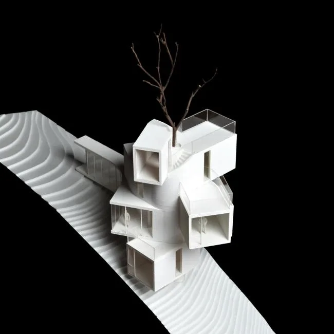 BIM建筑|天然渗入，享受奇特的***体验——齐云山树屋/本戈工作室