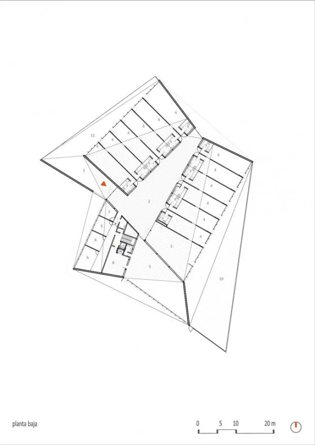 BIM建筑|“空心岩石”般的学前教导黉舍