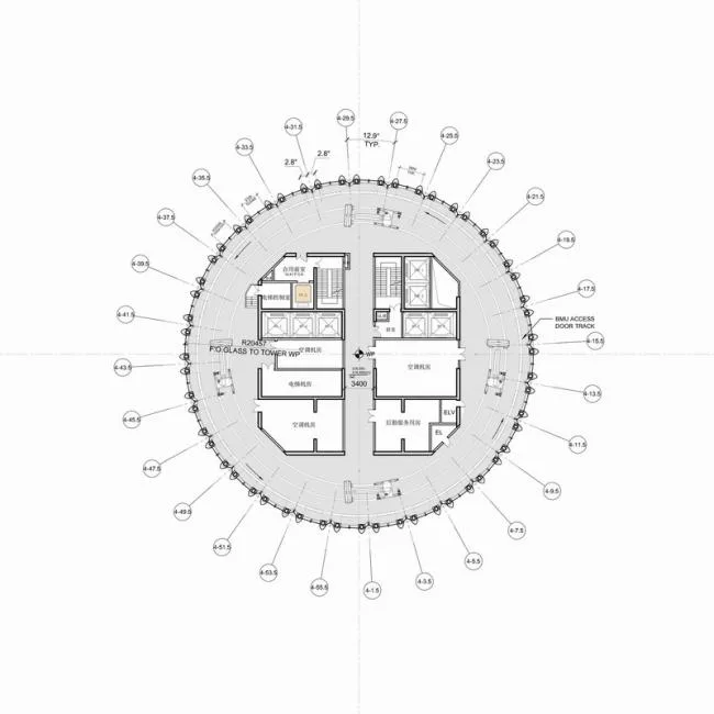 BIM建筑|中国华润年夜厦 / KPF
