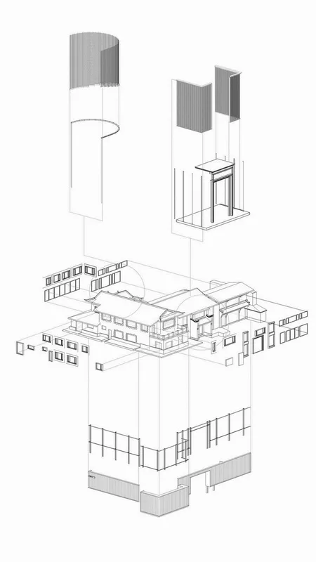BIM建筑|成都易园小筑 / 上海年夜椽建筑设计事务所