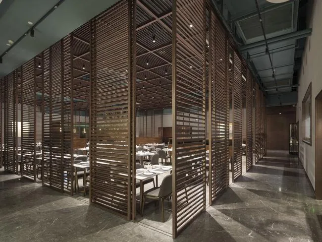 BIM建筑|上海陆家嘴荣庐餐厅 / 间筑设计