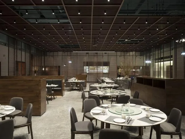 BIM建筑|上海陆家嘴荣庐餐厅 / 间筑设计