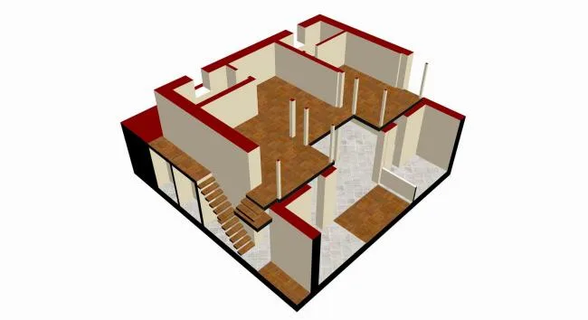 BIM建筑|北京前门长巷三条合院改革 / 索柏设计