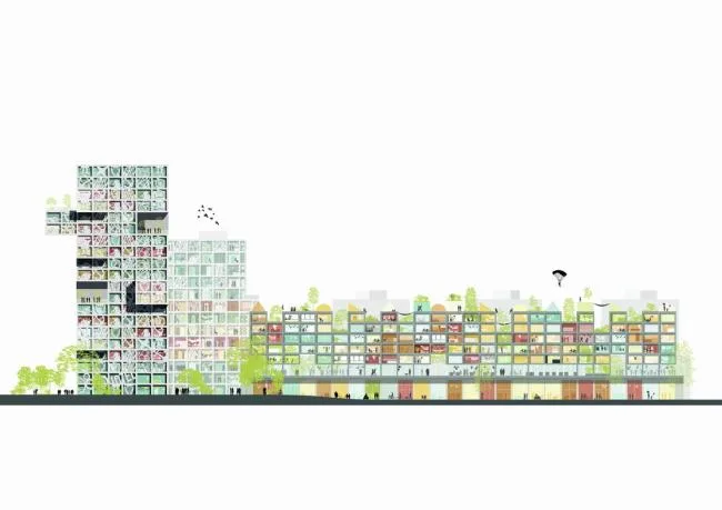 BIM建筑|MVRDV 新作'KoolKiel'：以一种渐进和机动的方法重定都市社区