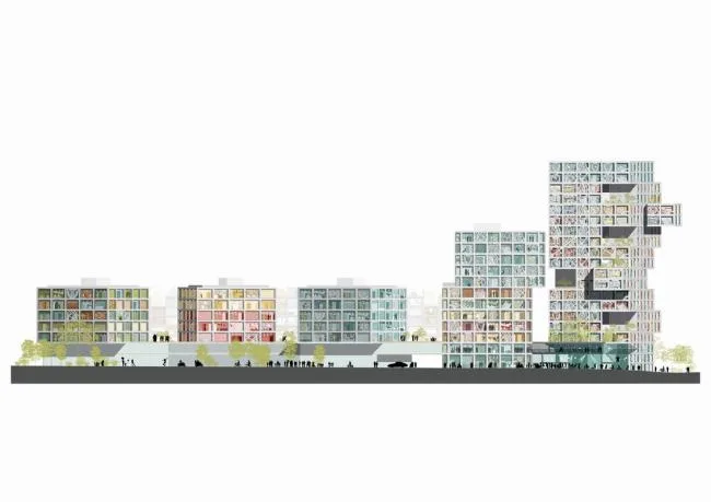 BIM建筑|MVRDV 新作'KoolKiel'：以一种渐进和机动的方法重定都市社区