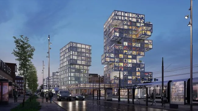 BIM建筑|MVRDV 新作'KoolKiel'：以一种渐进和机动的方法重定都市社区