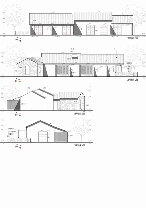 BIM建筑|苏家原舍改革设计 / 周凌工作室/南京年夜学建筑与城市计划学院