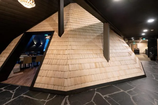 BIM建筑|纵享皑皑白雪与极光星空：芬兰度假板屋酒店