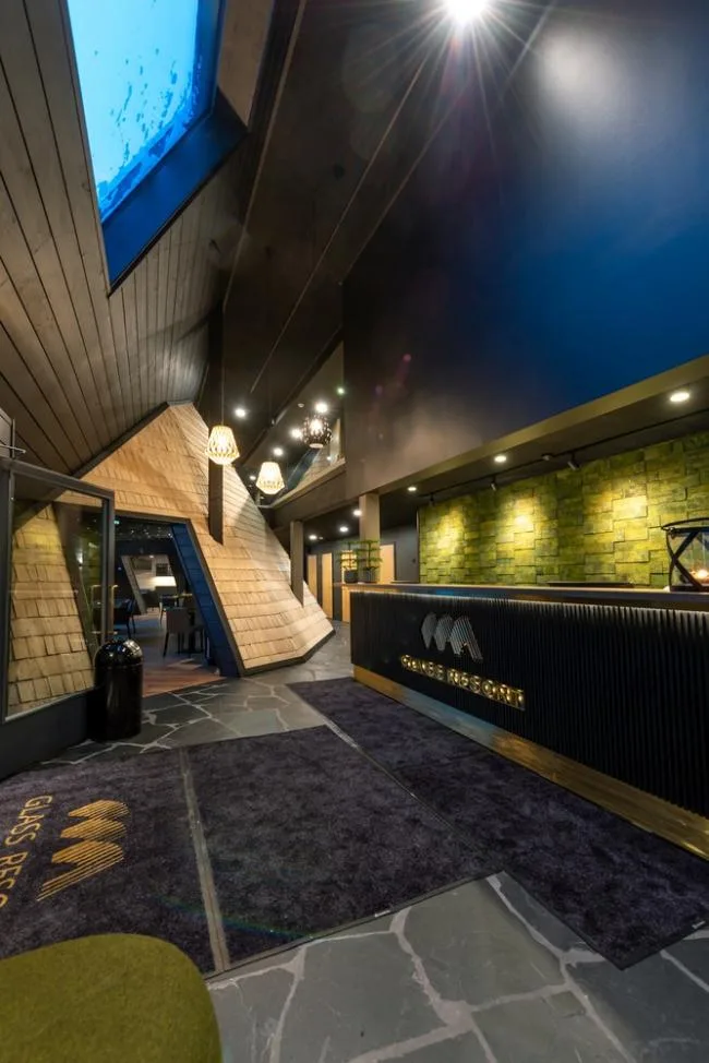 BIM建筑|纵享皑皑白雪与极光星空：芬兰度假板屋酒店