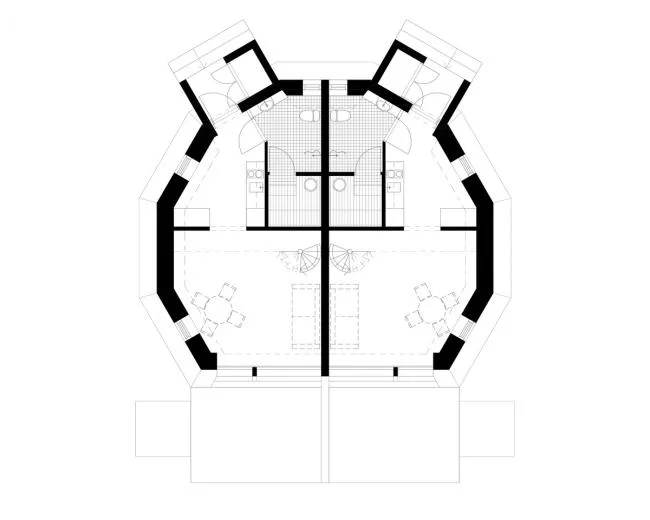 BIM建筑|纵享皑皑白雪与极光星空：芬兰度假板屋酒店
