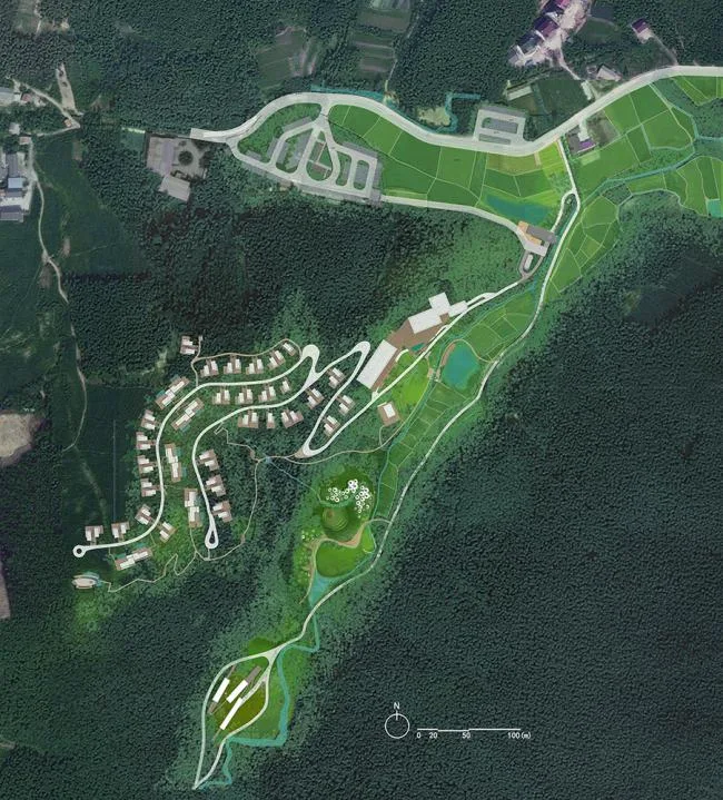 BIM建筑|慧心谷度假村 / 墨璞建筑设计