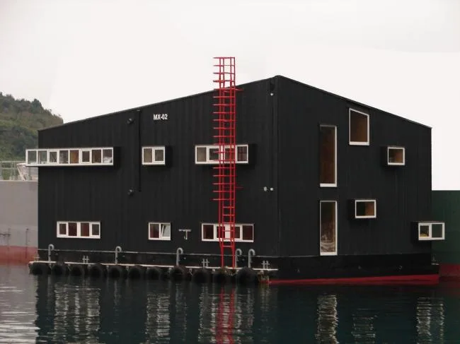 BIM建筑|一座漂浮于海上的渔人之家——智利浮动酒店