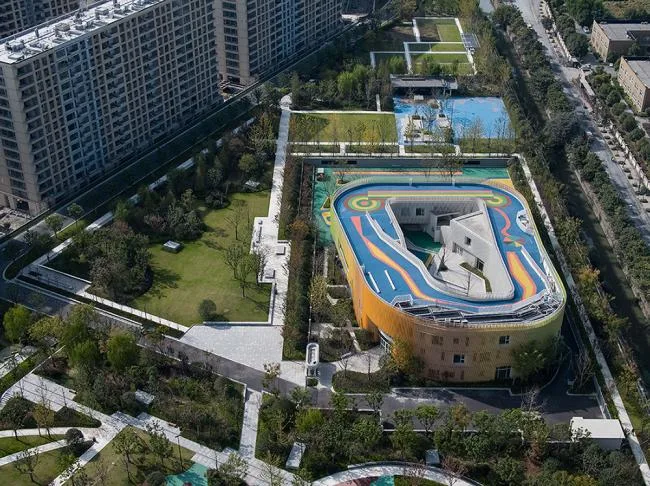 BIM建筑|gad作品 | 探寻天空之城：杨柳郡社区小学与幼儿园