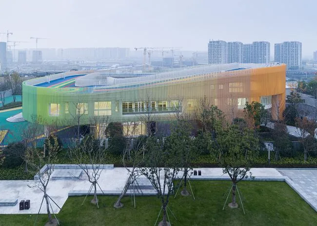 BIM建筑|gad作品 | 探寻天空之城：杨柳郡社区小学与幼儿园