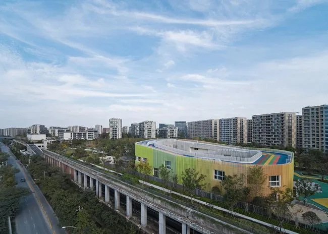 BIM建筑|gad作品 | 探寻天空之城：杨柳郡社区小学与幼儿园