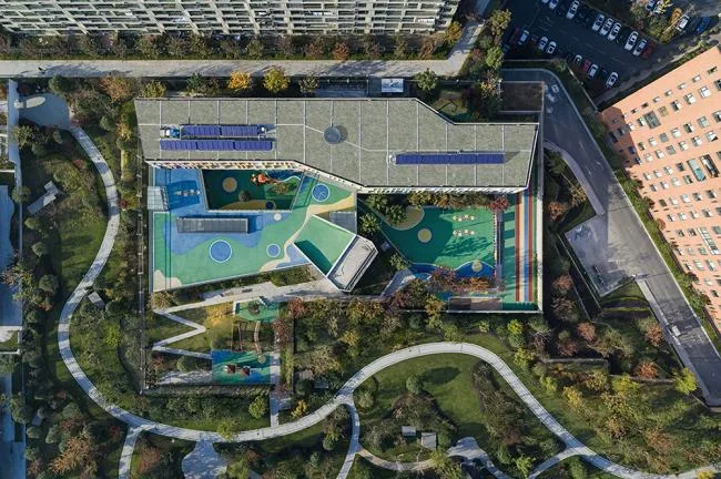 BIM建筑|gad作品 | 探寻天空之城：杨柳郡社区小学与幼儿园