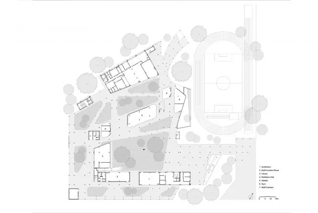 BIM建筑|gad作品 | 探寻天空之城：杨柳郡社区小学与幼儿园