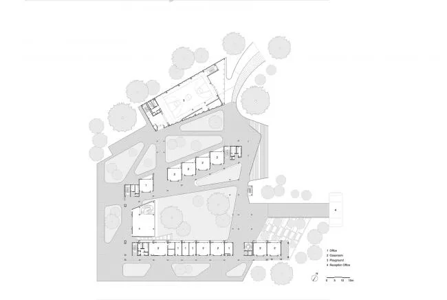BIM建筑|gad作品 | 探寻天空之城：杨柳郡社区小学与幼儿园