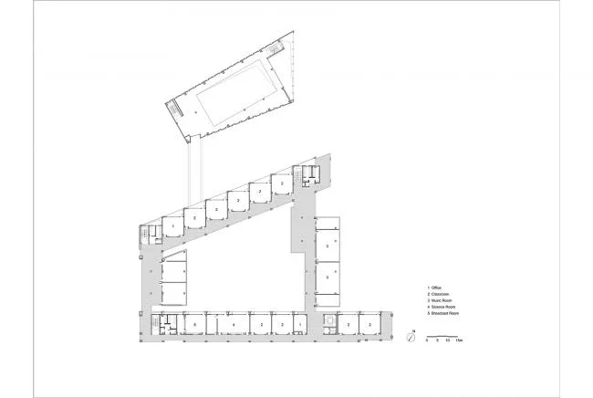 BIM建筑|gad作品 | 探寻天空之城：杨柳郡社区小学与幼儿园