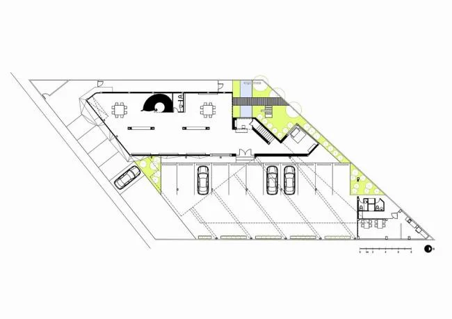 BIM建筑|织物的柔柔通透与几何金属的碰撞：厄瓜多尔贸易零售店面