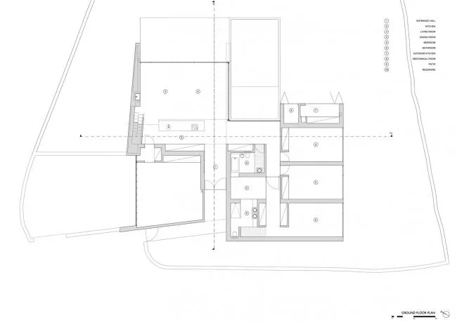 BIM建筑|葡萄牙村落与后现代主义下谱奏的现代村歌：Gafarim之家