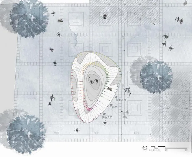 BIM建筑|献给平常之爱的礼品：外滩船埠爱心互动装配 / 上海华都建筑计划设计