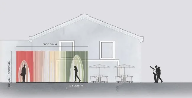 BIM建筑|献给平常之爱的礼品：外滩船埠爱心互动装配 / 上海华都建筑计划设计