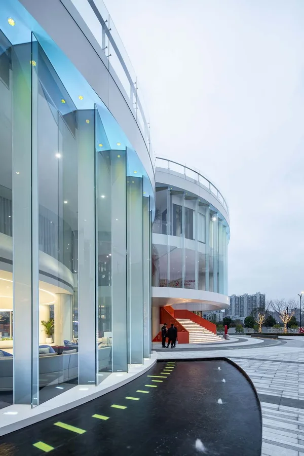 BIM建筑|杭州运河万科中间·立异体验中间 / 汇乘建筑