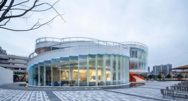 BIM建筑|杭州运河万科中间·立异体验中间 / 汇乘建筑