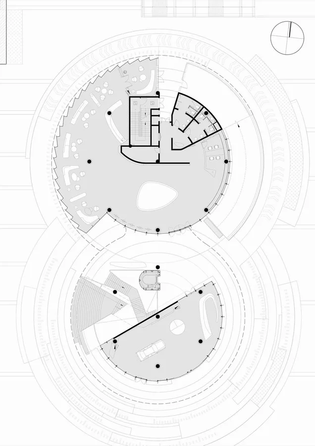 BIM建筑|杭州运河万科中间·立异体验中间 / 汇乘建筑