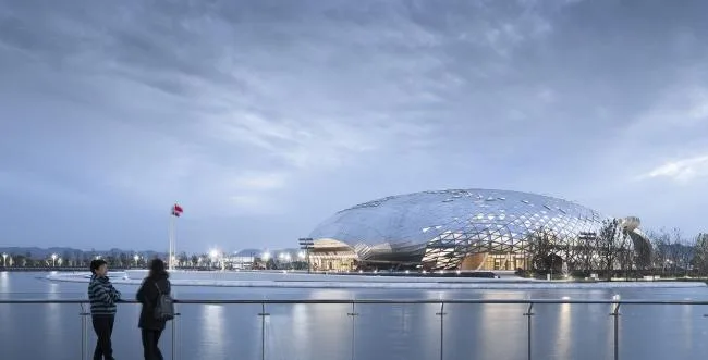 BIM建筑|结合国地舆信息治理论坛德清永远会址 / 浙江年夜学建筑设计研讨院有限公司