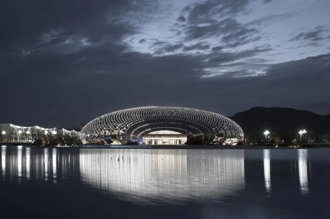 BIM建筑|结合国地舆信息治理论坛德清永远会址 / 浙江年夜学建筑设计研讨院有限公司