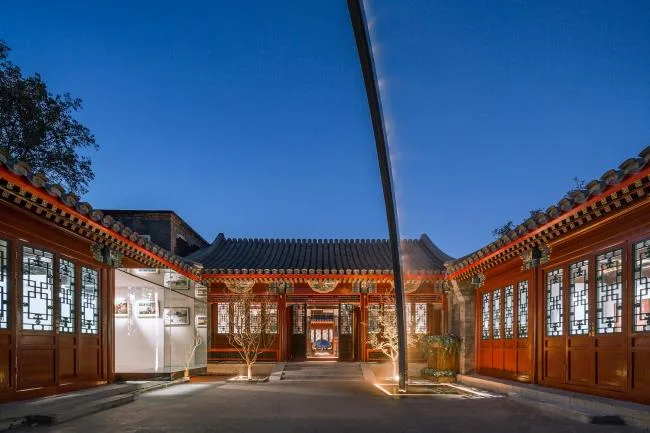 BIM建筑|东四胡同博物馆-东四77号院进级改革项目 / 北京赤途公共艺术中间