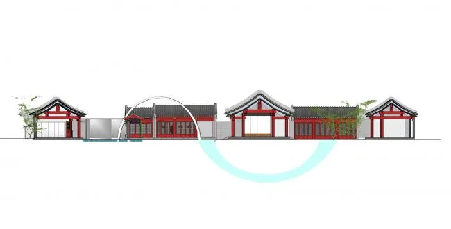 BIM建筑|东四胡同博物馆-东四77号院进级改革项目 / 北京赤途公共艺术中间