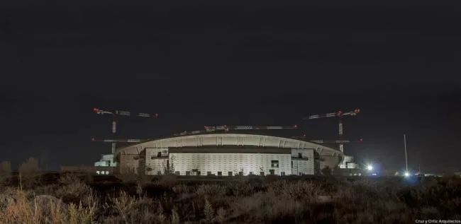 BIM建筑|“旺达年夜城市”足球运动场