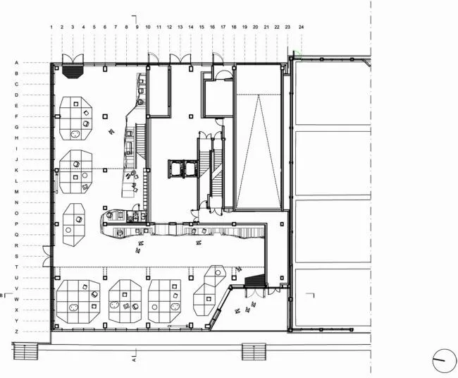 BIM建筑|建筑的几何机变演绎，橙色立方体中的曲面球体：里昂文化中间