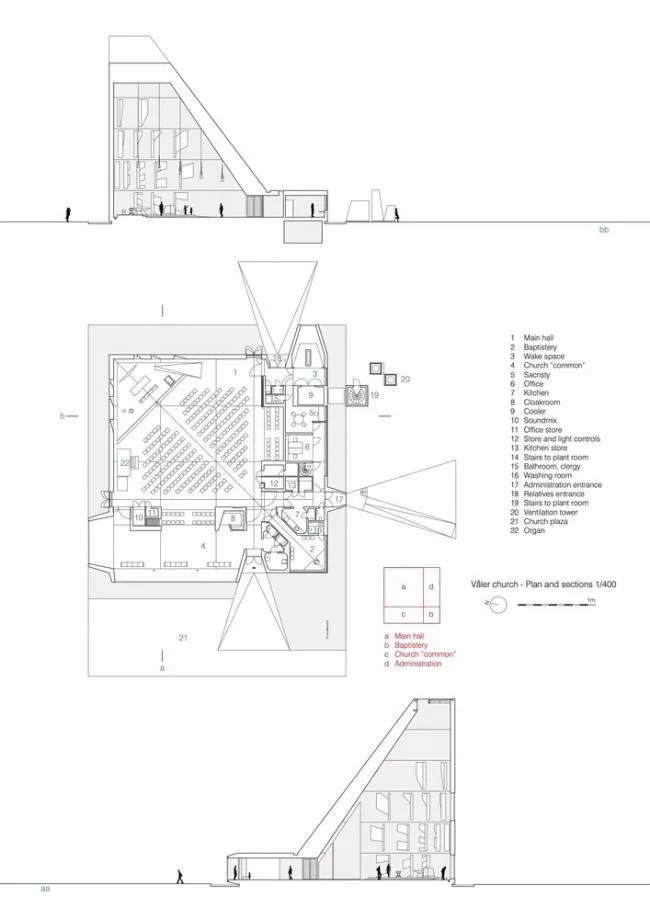 BIM建筑|耐久弥新，随时光沉淀幻化外表的挪威松木教堂