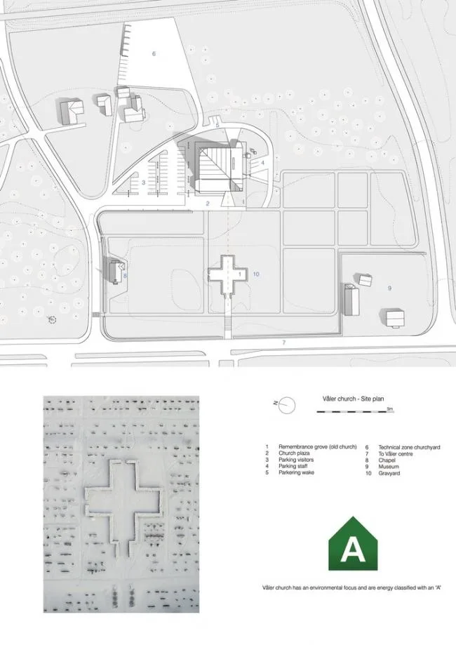 BIM建筑|耐久弥新，随时光沉淀幻化外表的挪威松木教堂