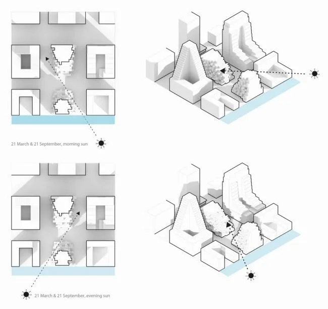 BIM建筑|像素化体快谱奏的俏皮乐章：阿姆斯特丹夏季公寓