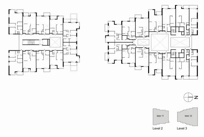 BIM建筑|像素化体快谱奏的俏皮乐章：阿姆斯特丹夏季公寓