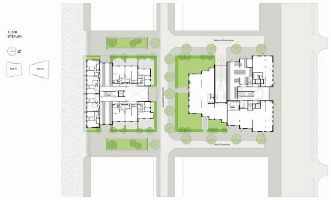 BIM建筑|像素化体快谱奏的俏皮乐章：阿姆斯特丹夏季公寓