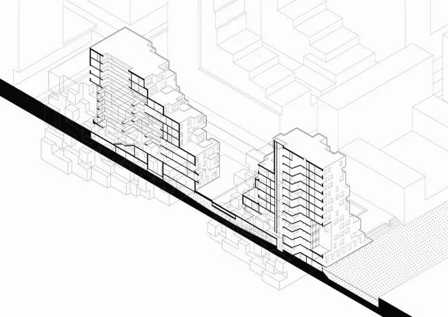 BIM建筑|像素化体快谱奏的俏皮乐章：阿姆斯特丹夏季公寓