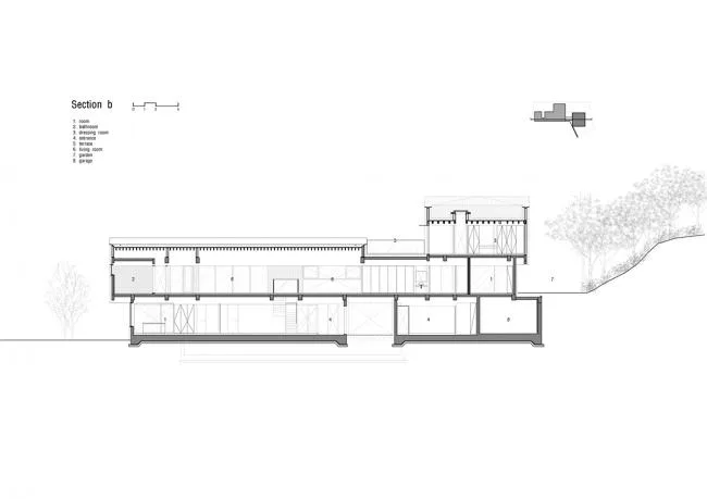 BIM建筑|三院宅 / D•LIM architects