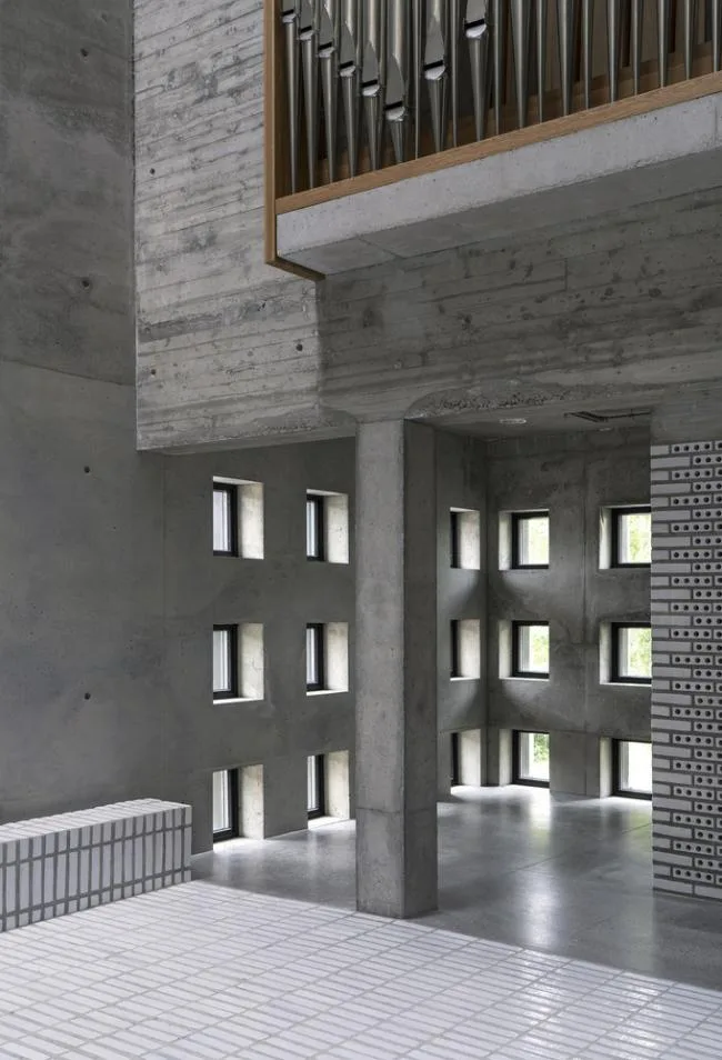 BIM建筑|挪威小城的新教堂和文化中间 / Einar Dahle Arkitekter + Hille Melbye Arkitekter