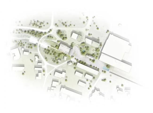 BIM建筑|挪威小城的新教堂和文化中间 / Einar Dahle Arkitekter + Hille Melbye Arkitekter