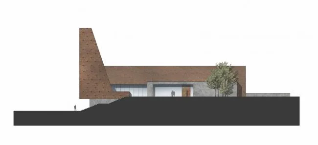 BIM建筑|挪威小城的新教堂和文化中间 / Einar Dahle Arkitekter + Hille Melbye Arkitekter